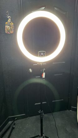 LED Ring Light Set with Tripod Stands