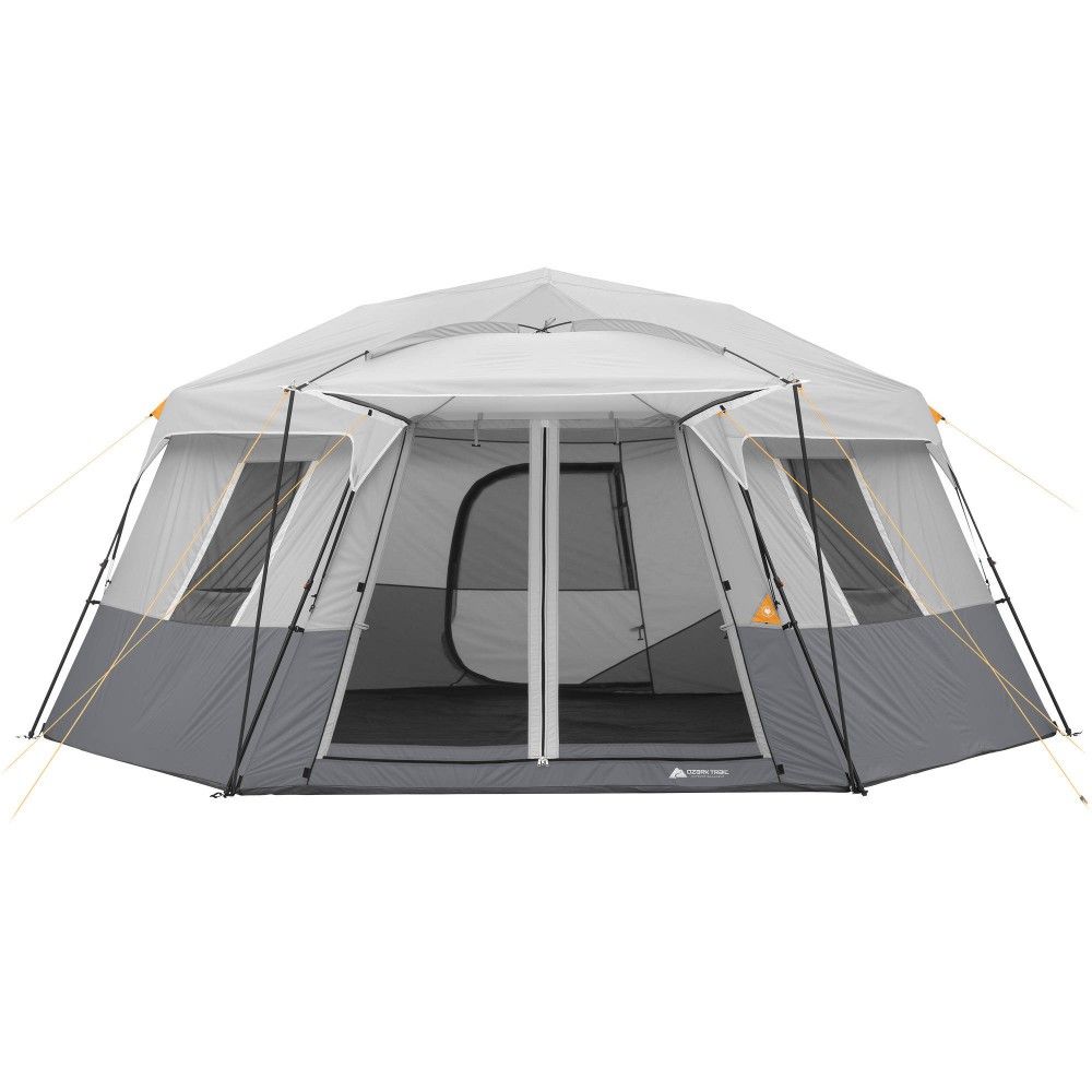 17’ x 15’ 11-Person Instant Hexagon Cabin Tent