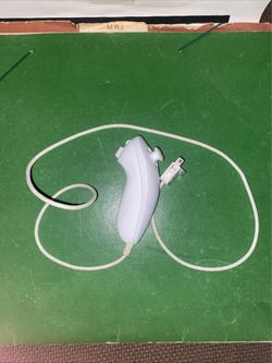 Nintendo Wii  white nunchuck