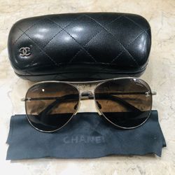 100% Authentic Chanel Pilot Sunglasses