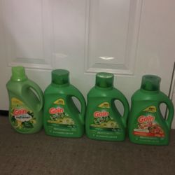 3 Gain Laundry Detergent And One Softerner