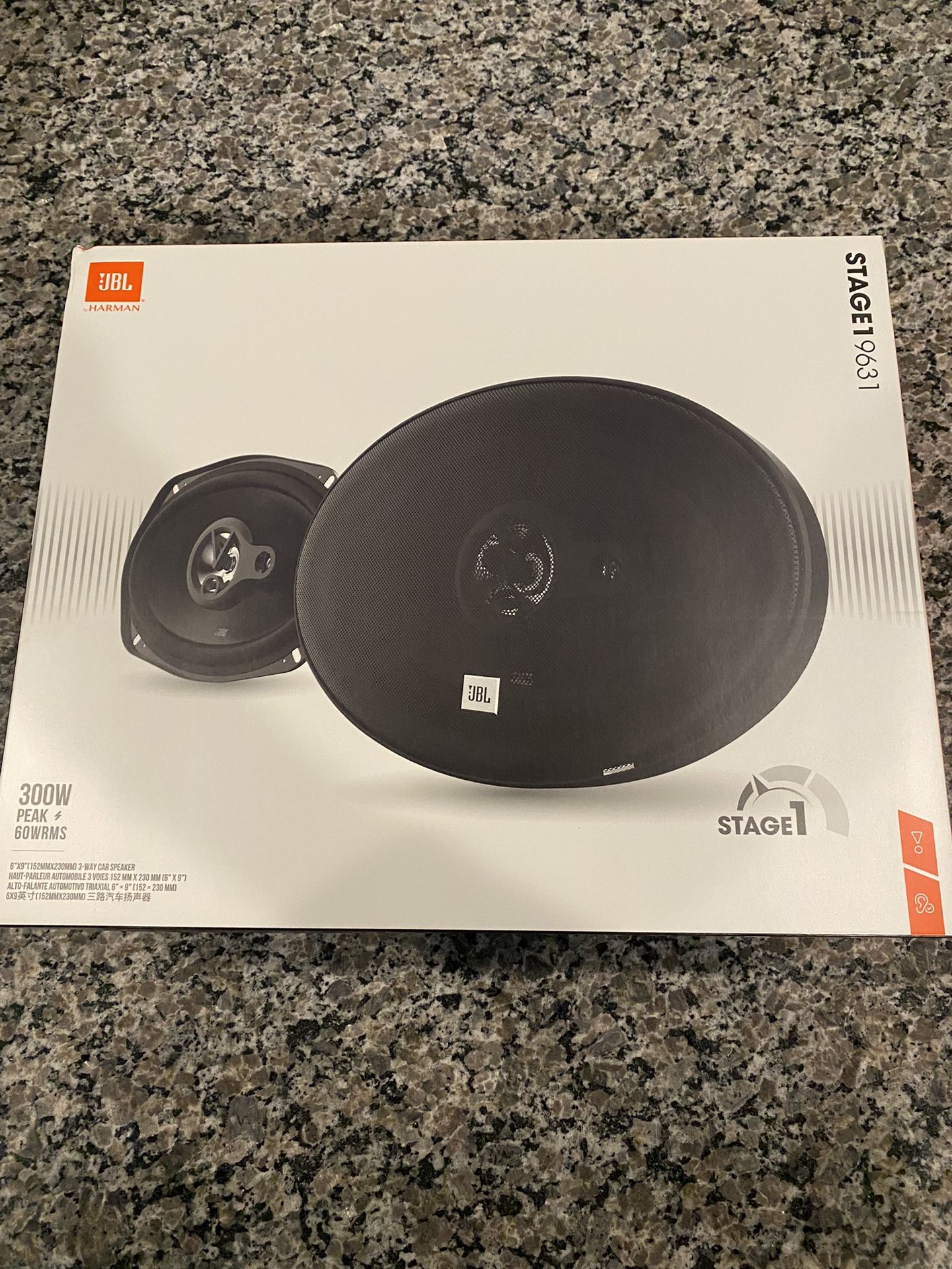 JBL 6x9 300W speakers