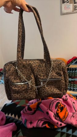 Leopard handbag with chain  ✨ 🐆