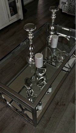 glass table