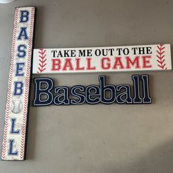 Hobby Lobby Wall Decor (Baseball)