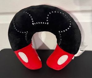 Disney Mickey Mouse Baby Toddler Neck Roll Pals Headrest Pillow just $5