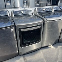 Lg Top Load Washer And Electric Dryer Sets We Finance No Credit Needed Comes With A 90 Day Warranty