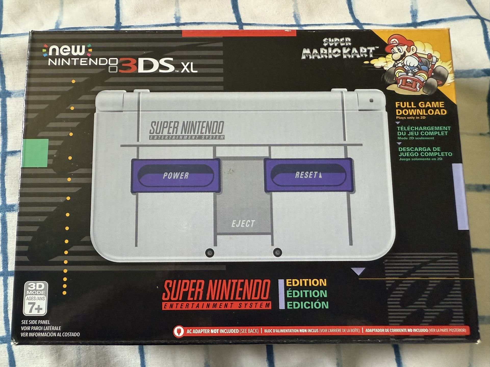 NEW Nintendo 3DS XL Super Nintendo SNES Edition UNOPENED SELL/TRADE