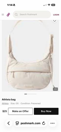 Athleta  small crescent purse