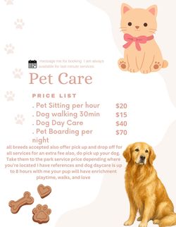 Pet care