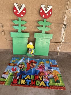 Mario Decorations Party
