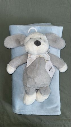 Plushie and baby blanket