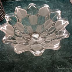 Glass Bowl Has Small  Crack Inside The Glass 