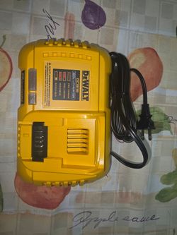 New dewalt DCB128 8 amp fast charger