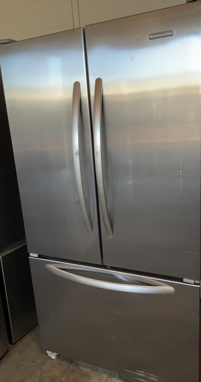 Kitchen Aid French Door Stainless Steel Fridge