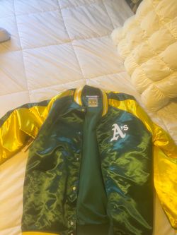 A’s Mitchell & ness XL jacket