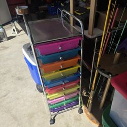 Craft Storage Sliding Droors 