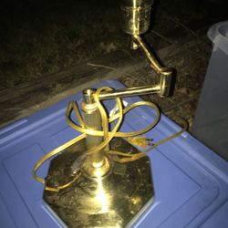 Nice brass lamp only $15