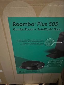 Brand new iRobot Roomba Plus 505 Combo Robot + AutoWash Dock