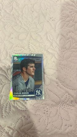 Carlos Rodón New York Yankees Topps BL Holo Card