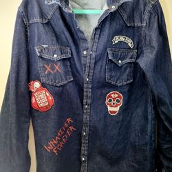 "Whatever" Jean Jacket