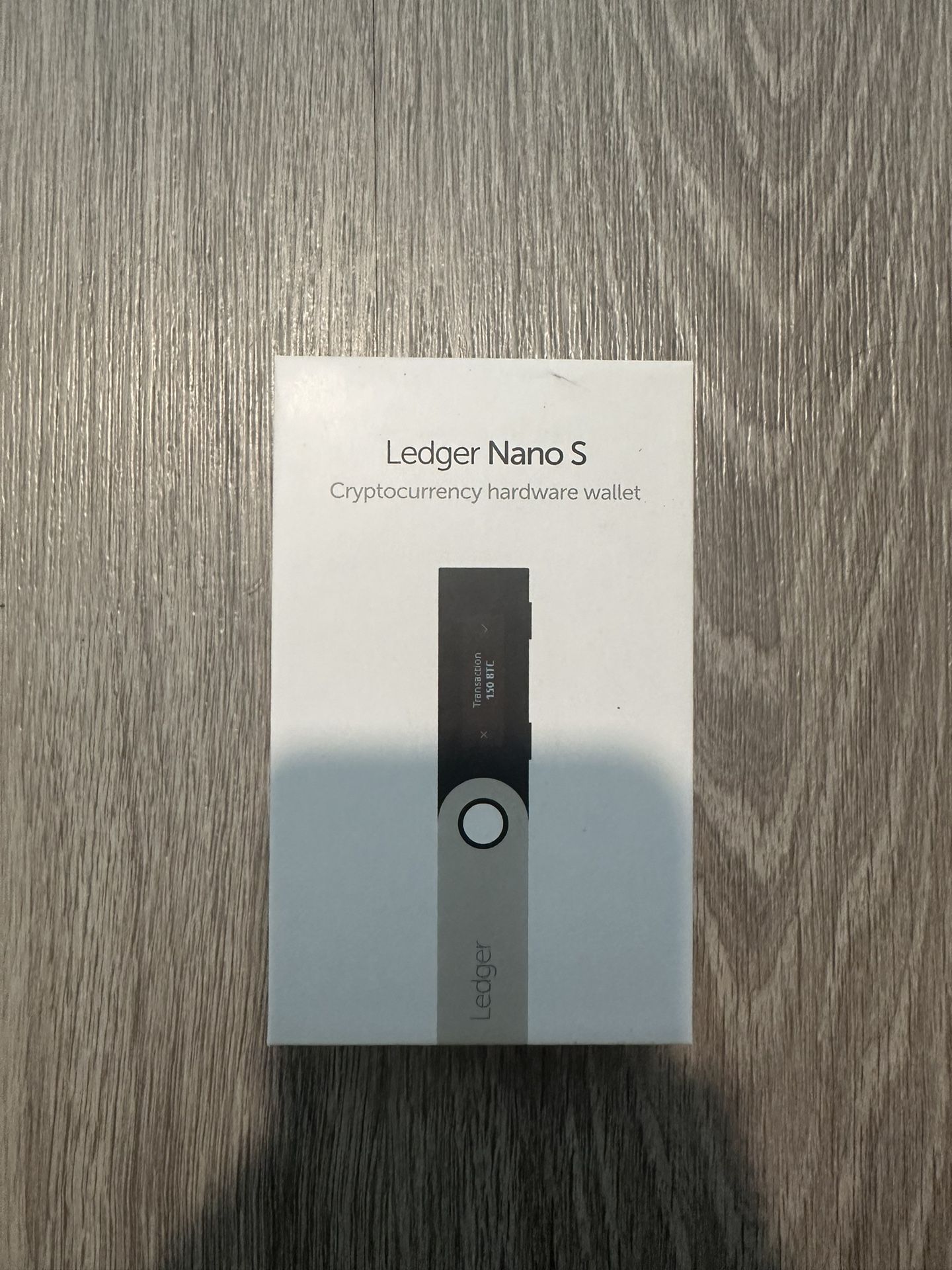 Ledger Nano S Cryptocurrency Wallet
