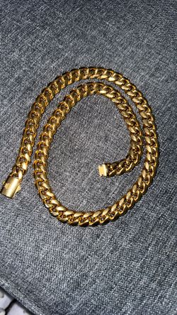 20mm Cuban Link Chain 18 Inches