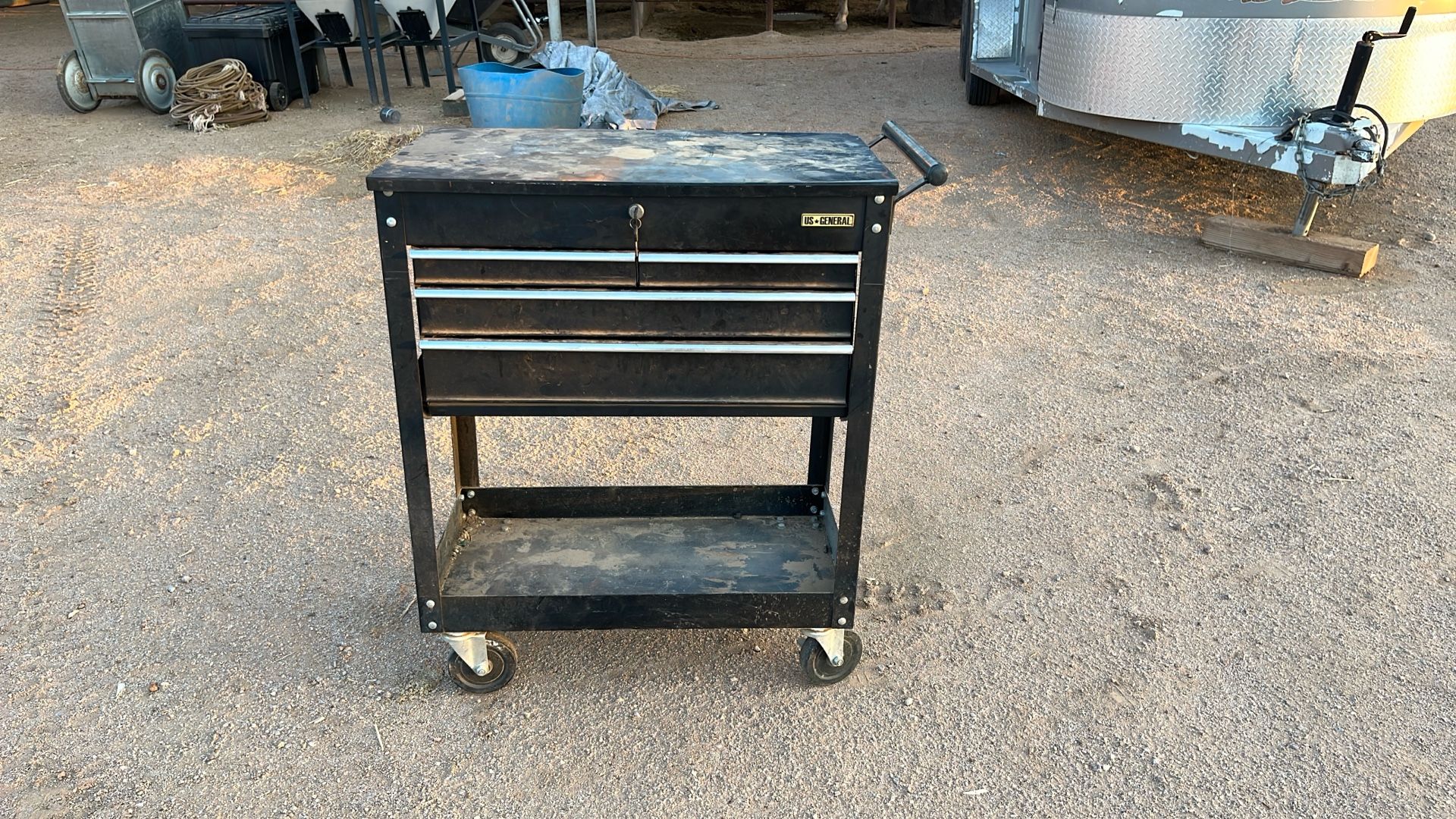 US General 4 Drawer Tool Box