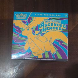 Pokémon Mega Evolution Ascended Heroes Elite Trainer Box