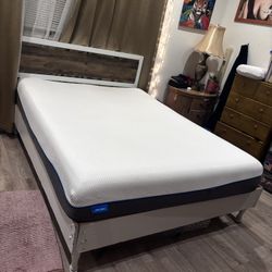 Queen Size Bed - Frame and Mattress