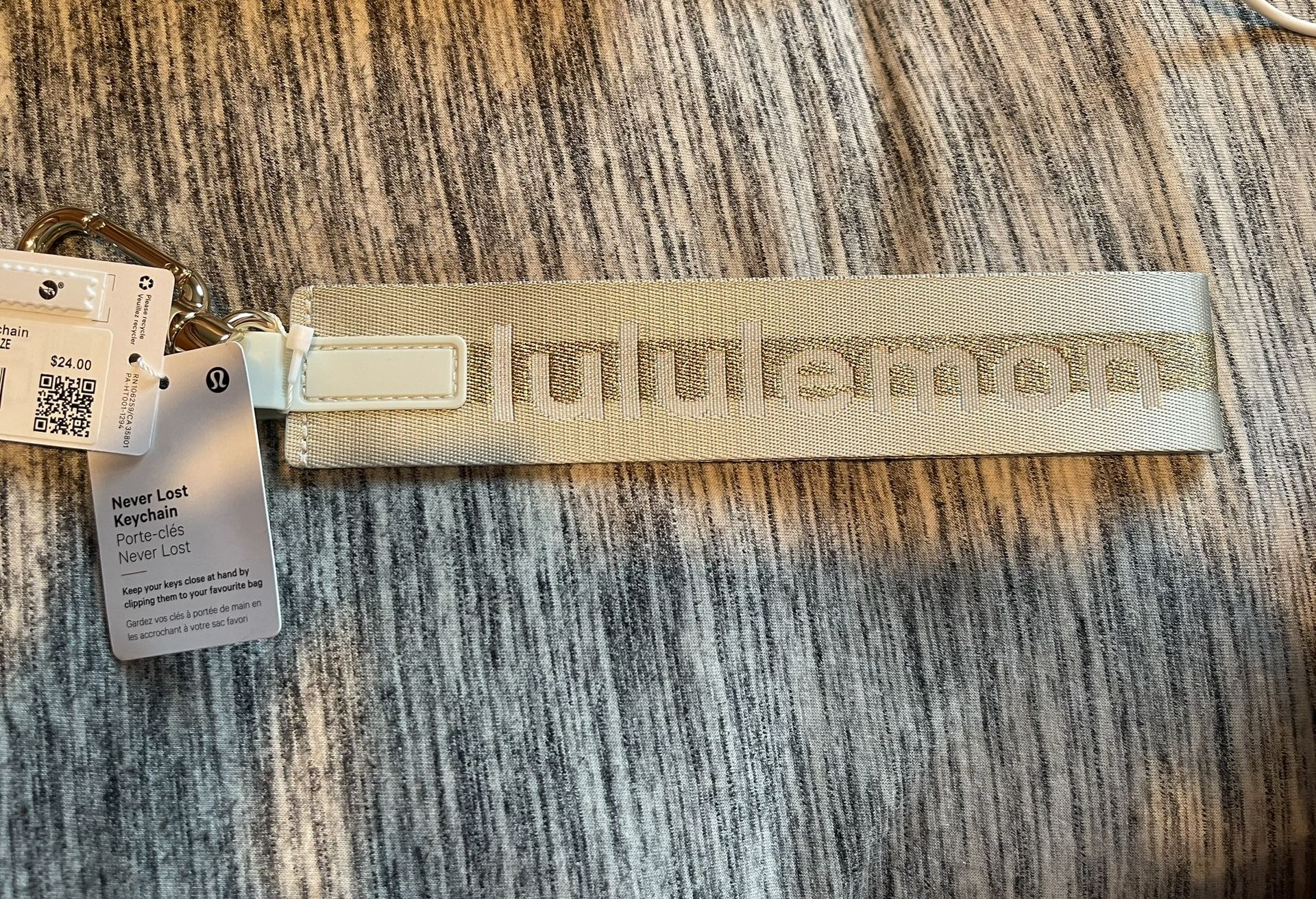 Lululemon Keychain