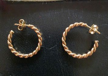 James Avery Gold Earrings