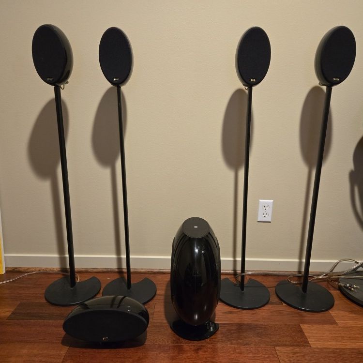 KEF STAND for HTS3001-B ブラック スタンド