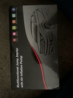 BRAND NEW Featou 5-in-1 Car Jump Starter & Tire Inflator Combo
