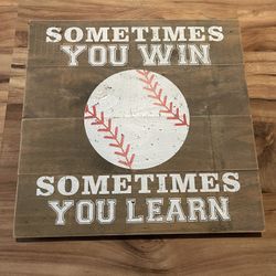 Baseball Sign