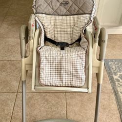 Free Evenflo Easy-fold Reclining High Chair