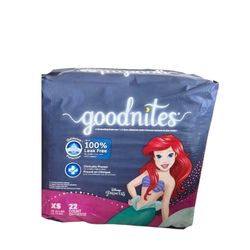 Goodnites Bedwetting Underwear for Girls, Size XS (28-43 lbs), 44 Ct