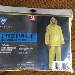 New Men’s 2 Piece Xl Rain Suit $10 Each/2 For $15. Norton Pickup