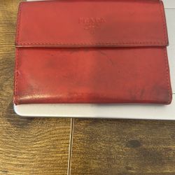 Prada Bifold Wallet Authentic 