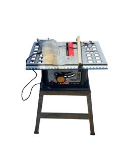 Ryobi BTS10 10” Table Saw in factory box with Stand and accessories