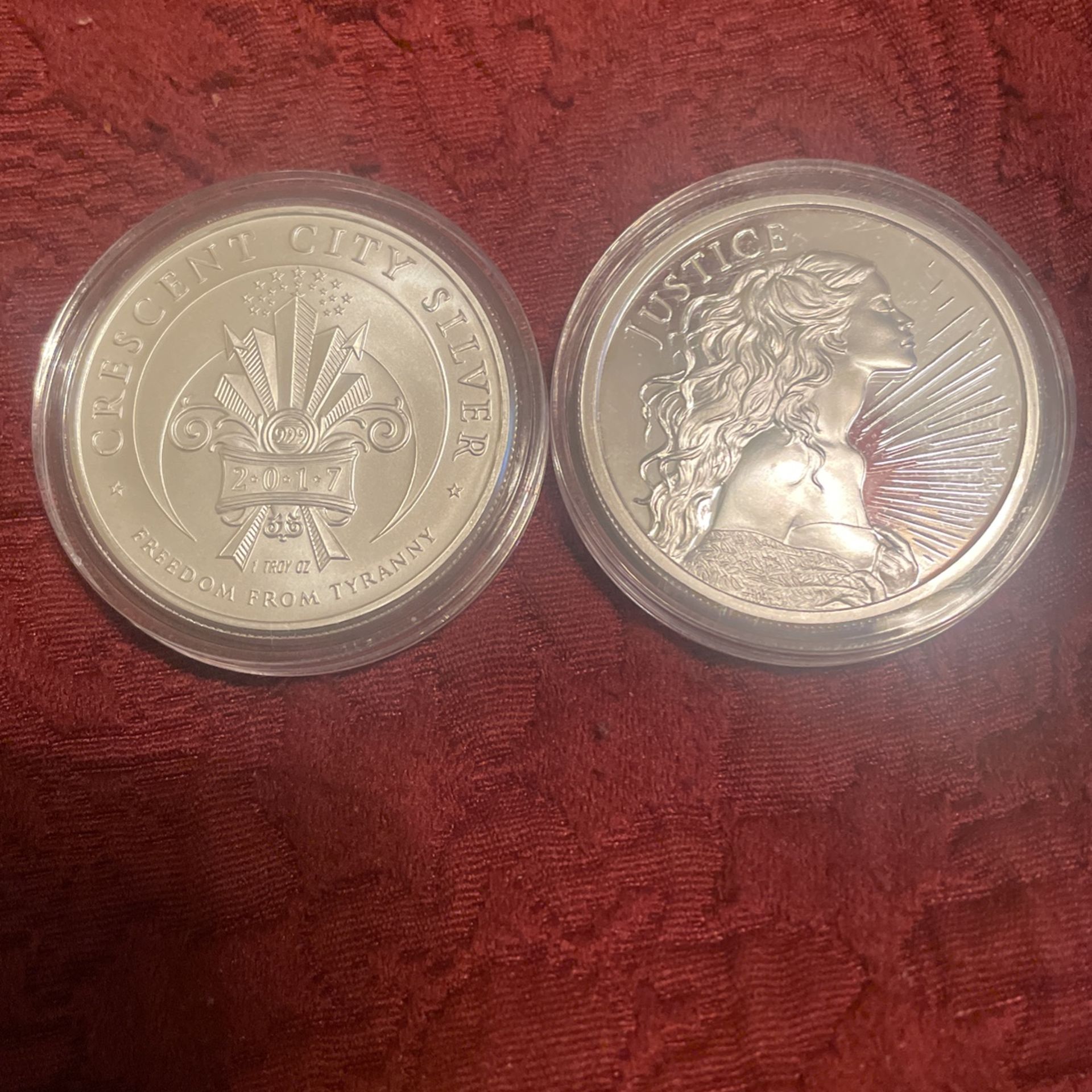 1 Troy Oz .999 Silver Round