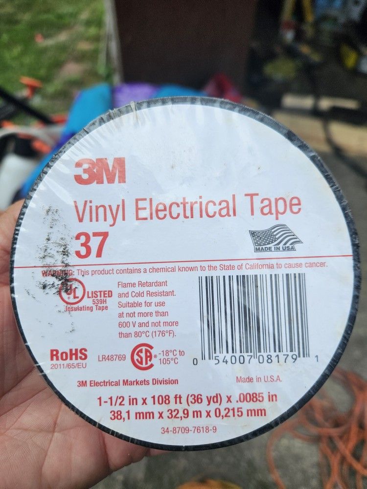 37 Vinyl Eletrical Tape