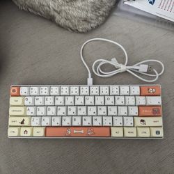 RK Royal Kludge Custom Keyboard Switches – Shiba Inu Theme 