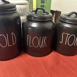 Rae Dunn Canisters 10 Dollars Each