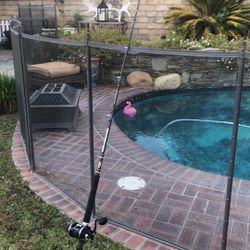 Penn RIVAL 15LW Fishing Reel with Penn POWER STICK 7'0" 15-40 lb Fishing Rod.