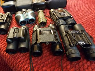 Collection of binoculars $40