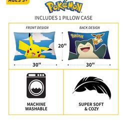 Pokemon Pillow Case - One 