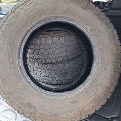 Nitto 17" Tires Only Three