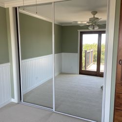 Mirror Closet Door Set