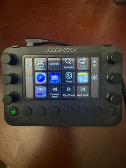 Loupedeck Live Creative Console – Excellent Condition – USB Cable Included